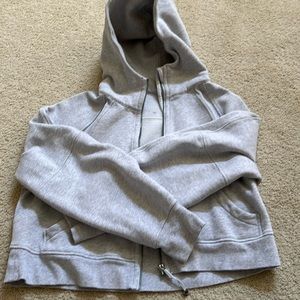 Full zip Lululemon scuba